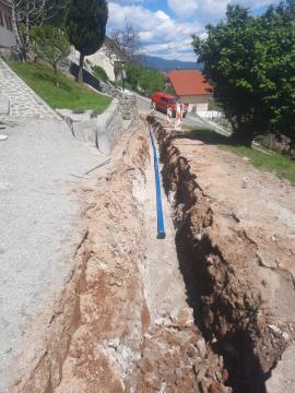 Obnova vodovoda v ulici Pod magistralo